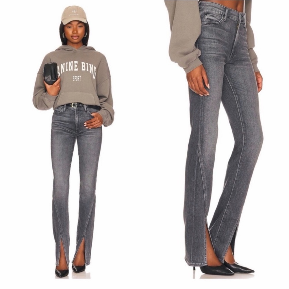 Mother Rascal Sliced Up Heel Jeans - Picture 2 of 9